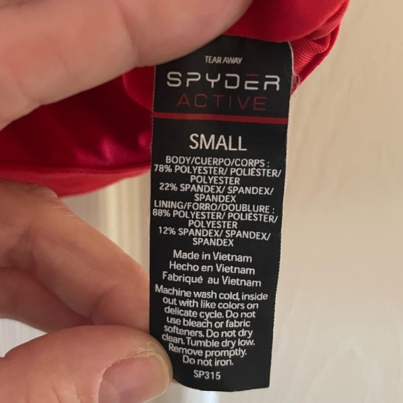 Spyder sports bra/tank • Women’s Small - Picture 6 of 6